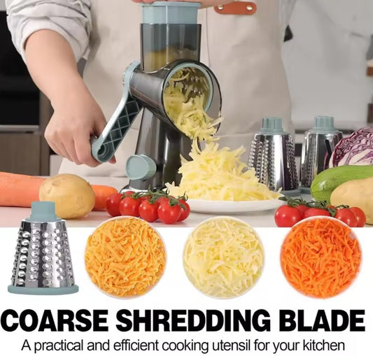 3 in 1 rotary cheese grater